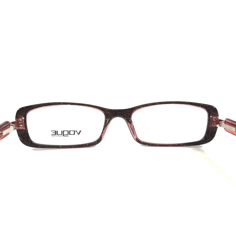 Vogue Eyeglasses Frames VO2647 1689 Black Transparent Pink Full Rim 50-16-130
